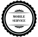 Mobile service badge